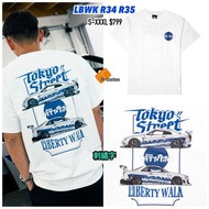 日本代購 🇯🇵 LBWK🚗Liberty Walk Tokyo Street Box Logo R35 R34 Tee