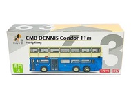 全新 未開封 Tiny 微影 No. 63 合金 車仔 Scale 1:110 1/110 比例 中巴 CMB Dennis Condor 丹尼士 禿鷹 11米 熱狗 巴士 DM1 EP8262 ( 