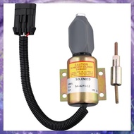 [P K A M] 12V Shut Off Solenoid F3HZ-9A594-A SA-4273-12 for 7.8L Heavy Truck Solenoid Valve