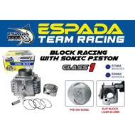 Honda Ex5 class1 class 1 racing block blok set 57mm 58mm espada