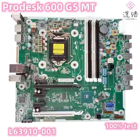 For HP ProDesk 600 G5 MT Motherboard L63910-001 L63910-601 L64048-001 LGA1151 DDR4 Mainboard, 100% T