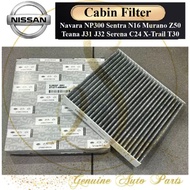 (100% ORIGINAL) Nissan Xtrail X-Trail Murano Sentra Serena Navara Teana Cabin Filter Air Cond Filter