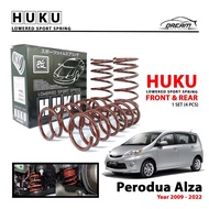 Perodua Alza HUKU Lowered Sport Spring