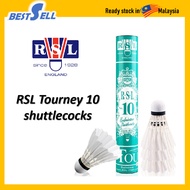 RSL No:10 shuttlecocks Durable Flight Stable Indoor and Outdoor Amateur Training shuttlecocks Badminton 12pcs