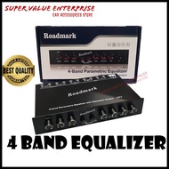Roadmark RP4/RP7 4-Band 7-Band Pre AMP Parametric Equalizer Audio Equalizer