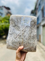 Bánh tráng nhúng mè đen Phan rang xấp hơn 2kg