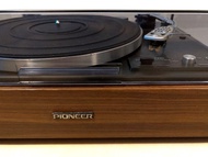 Pioneer PL-15D Belt Drive2Speed Turntable 日本製 / SHURE M44-7 唱針 33轉 45轉 黑膠唱盤 黑膠盤 唱片 LP VINYL 文青 sansu