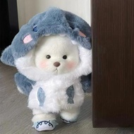 {Discount}🌈Teddy knuckle bear stuffed doll costume