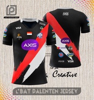 [COD] - KAOS GAMERS JERSEY BAJU GAMING EVOS 2021 BLACK MOBILE LEGEND ML  AOV PUBG Free Fire FF Free 
