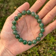 Green strawberry quartz bracelet - Soul Garden