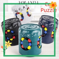 YOLAN Soda Can Fidget Toy,  Plastics Rotating Ball, Finger Gyro Rotating Ball Finger Spinner Gyro