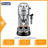 DeLonghi Dedica Style EC685.M Pump Espresso Coffee Machine Silver - EC685M