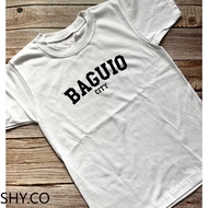T Shirt for Men Baguio City Varsity Style  - Adult T-shirts. Souvenir Shirts
