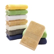 【Ready Stock】 Towel Cotton Cotton Absorbent Adult Face Towel Hotel Plain Towel 3avL