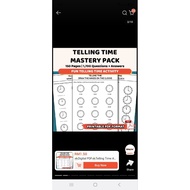 Telling time 1 time  worksheet
