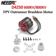 NEEBRC D4250 600KV/800KV Outrunner Brushless Motor 3-6S For RC FPV Fixed Wing Drone Airplane Aircraf
