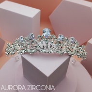 [Crown Bride] Zirconia Crown Rhinestone | Crown Tunang | Crown Nikah | Crown Kahwin