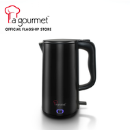 La Gourmet 3L Healthy Seamles Kettle Matte Black
