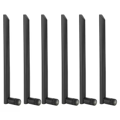 6Pcs Wifi Antenna Dual Band Wireless Female Thread Network Peripheral 8DB RPSMA AC 2.4G / 5G