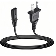 TV Power Cord 6.6ft Cable Compatible with for TCL Roku Smart LED LCD HD TV 24" 32" 40" 42" 43" 48" 5