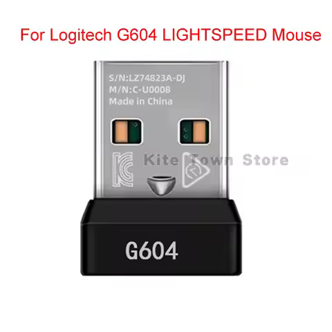 New USB Dongle Signal Mouse Receiver Adapter for Logitech G604 LIGHTSPEED Wireless Gaming Mouse