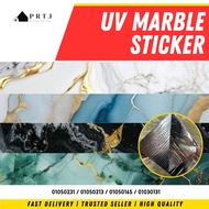 120cm x 300cm FLEXI MARBLE SHEET WALLPAPER STICKER IMITATION CERAMIC 4' x 9'