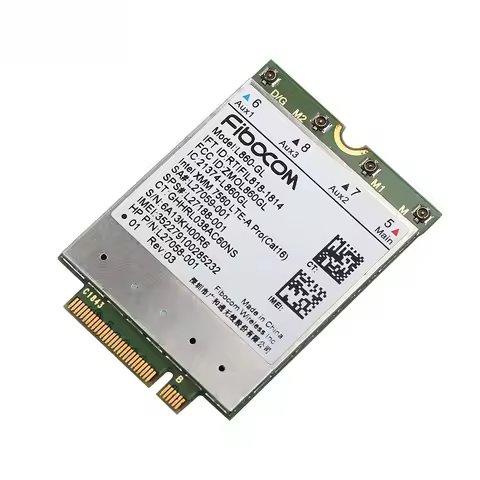 L860-GL FDD-LTE TDD-LTE Cat16 4G Module 4G SPS # L27188-001 4G Card Card For HP Laptop L860 X360 830