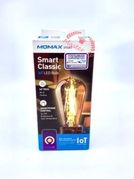 全新香港行貨✅MOMAX Smart Classic 智能 Wi-Fi LED 復古燈泡 (愛迪生) E27 智能燈泡 IB2SY