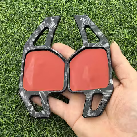 Carbon Fiber Print Steering Wheel Paddle Shifter for Audi A3 S3 8V A4 S4 A5 S5 B8.5 A6 S6 A7 S7 C7 Q