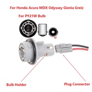 For Honda Odyssey Turn Signal Light PY21W Bulb Holder Connector Socket