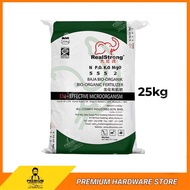 REAL STRONG 5-5-5 25kg Bio-Organic Fertilizer NPKM 5:5:5:2 Baja Bio Organik Sesuai Untuk Semua Tanam