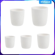 [Etekaxa] Crucibles Melting Casting Refining Aluminum Corundum Crucible 20ml -150ml