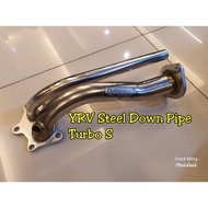 YRV Turbo S stainless steel Down Pipe / Downpipe