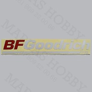 Retro Vintage Antique Sticker Automotive Sign Decal Sticker BFGOODRICH Red and White