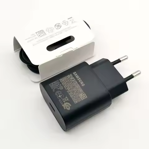 Samsung S24 25W PD Super Fast Charger Adapter Type C Cable For Galaxy S20 S21 S22 S23 Note 20 Ultra 