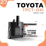 Ignition Coil TOYOTA COROLLA 4AGE Model 1-TPCT-041-TOP PERFORMANCE JAPAN-Spark Plug Distribution Pla