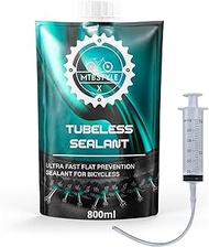 XMTBSTYLE Bicycle Puncture Free Fluid 800ml Tubeless MTB Fluid Repair Puncture Repair for 29 27.5 26