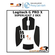 Corepad Soft Grips Logitech G PRO X SUPERLIGHT 2 DEX grip tape set - Genuine product