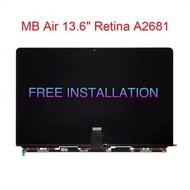 KRCB [Ready Stock] New LCD Panel Only for Mecbook air M2 Retina 13.6" A2681 LCD Screen Display 2022 