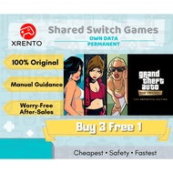 ⚡Buy 3 Free 1⚡Nintendo Switch Games Digital Download GTA Trilogy: The Definitive Edition Own Data Es