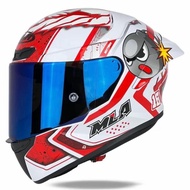 MLA Ttc Full Face Helmet (Tt-Course) Ttc Kbr & Js Full Face Carbon Original Adult Helmet SNI Certifi