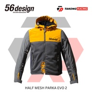 56DESIGN Jacket - Half Mesh Parka Evo 2