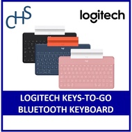 Logitech Keys-To-Go Ultra-light Ultra-portable Standalone Wireless Bluetooth Keyboard 1 year SG Warr