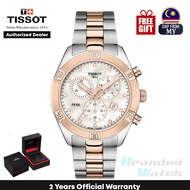 Tissot T101.917.22.116.00 Women's PR 100 Sport Chick Chronograph Diamond Index Swiss Made Lady Watch T1019172211600