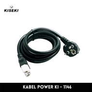Kiseki Multifunction Power Cable 1.8M Black KI-1146 16A 250V 4000W - CPU PC Monitor UPS Magic Com (G