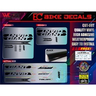 ∋♚❖GIANT TALON BIKE FRAME DECALS