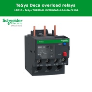 Schneider Electric Thermal overload relay รุ่น Tesys Deca 690VAC 3P 4 to 6A 1NO+1NC class 10A screw