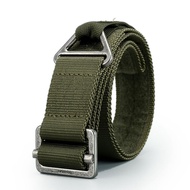 [Tactical Belt] Men's Belt 3.8cm Tactical Outdoor Black Hawk Sports Velcro Special Forces Training Wear-Resistant Pure Nylon Waist