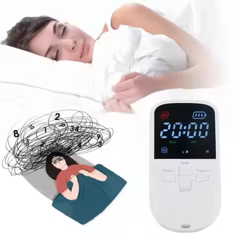 Vagus Nerve Brain Electroni Stimulation Clip Ear Sleep Aid Device Relieve Insomnia Promote Fast Slee
