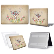 เคสแล็ปท็อปสำหรับ Apple Macbook Air 13 A2337 A2179 M1 A1932 Touch ID & Air 11 A1370 A1465ฝาครอบเปลือ